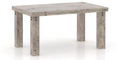 Canadel Loft Rectangular Dining Table 3860 in Shadow, three-quarter view