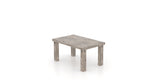 Canadel Loft Dining Table 3860 in Shadow, view from above