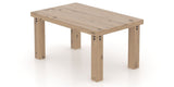 Canadel Loft Rectangular Dining Table 3860 in 20 Caramel Washed, view from above