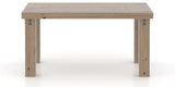 Canadel Loft Rectangular Dining Table 3860 in 25 Pecan Washed, side view