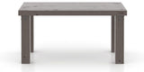 Canadel Loft Rectangular Dining Table 3860 in 29 Hazelnut Washed, side view