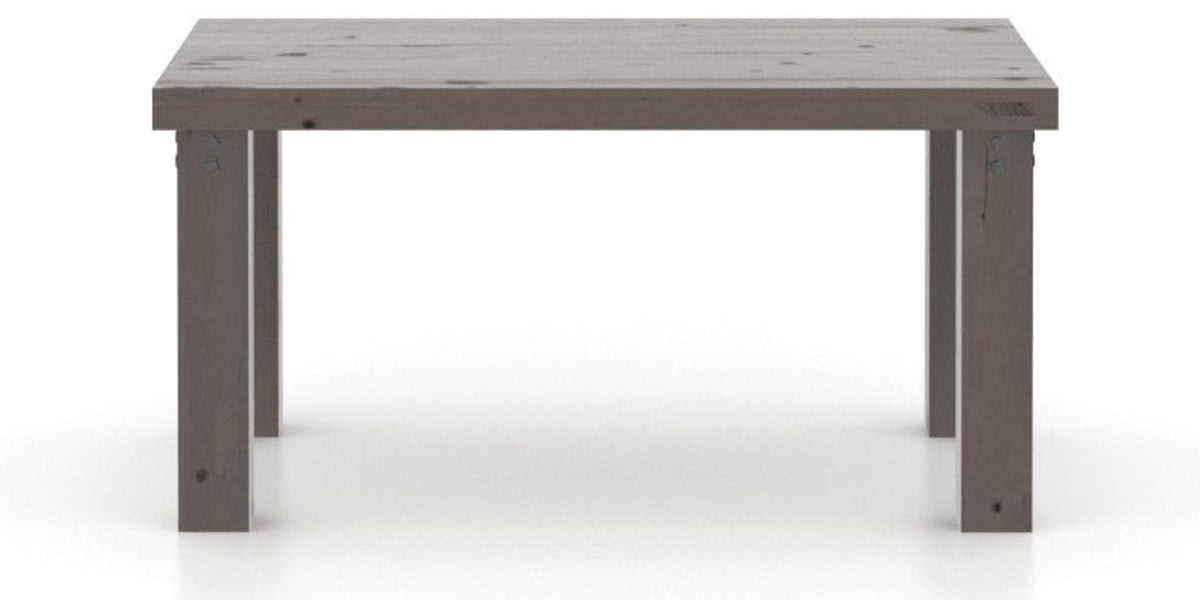 Canadel Loft Rectangular Dining Table 3860 in 29 Hazelnut Washed, side view