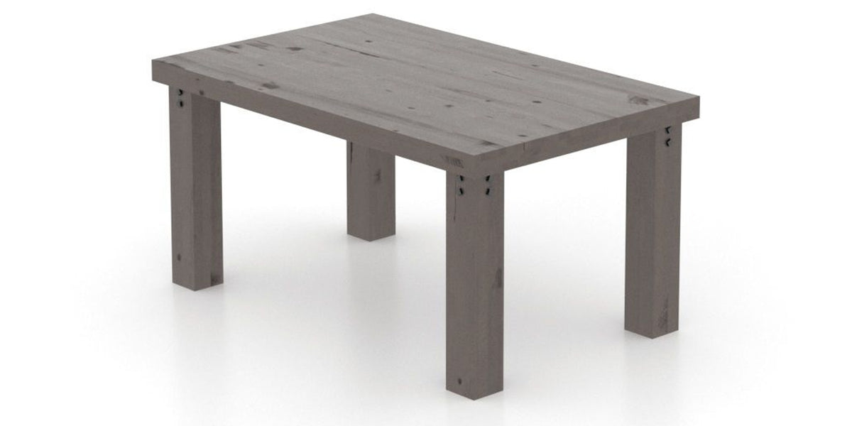 Canadel Loft Rectangular Dining Table 3860 in 29 Hazelnut Washed, view from above