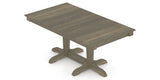 Canadel Rectangular Dining Table 3868 with YY Base in 08 Shadow, view from above
