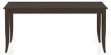 Canadel Rectangular Dining Table 3868 with NN Legs in 59 Davy's Grey, side view