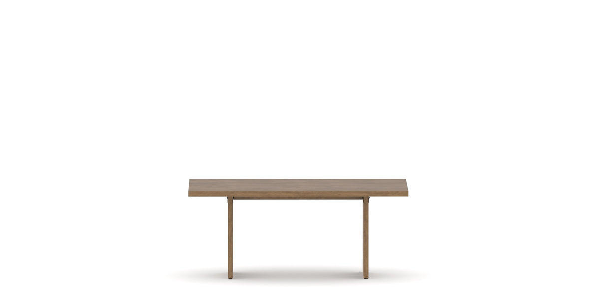 Canadel Modern 4072 Dining Table with MP Base in Small Size, side view