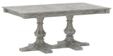Canadel Diamond Dining Table in Shadow, three-quarter view