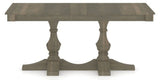 Canadel Diamond Dining Table in Shadow, side view