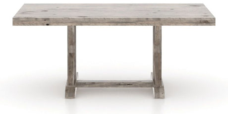 Canadel Loft Rectangular Dining Table 4272 in Shadow, side view