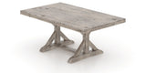 Canadel Loft Rectangular Dining Table 4272 in Shadow, view from above