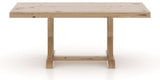 Canadel Loft Rectangular Dining Table 4272 in 20 Caramel Washed, side view