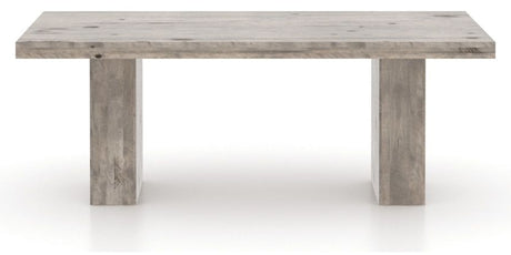 Canadel Loft Rectangular Dining Table 4280 in Shadow, side view