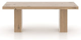 Canadel Loft Rectangular Dining Table 4280 in 20 Caramel Washed, side view