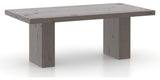 Canadel Loft Rectangular Dining Table 4280 in 29 Hazelnut Washed, three-quarter view