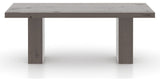 Canadel Loft Rectangular Dining Table 4280 in 29 Hazelnut Washed, side view