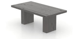 Canadel Loft Rectangular Dining Table 4280 in 59 Davy's Grey, view from above