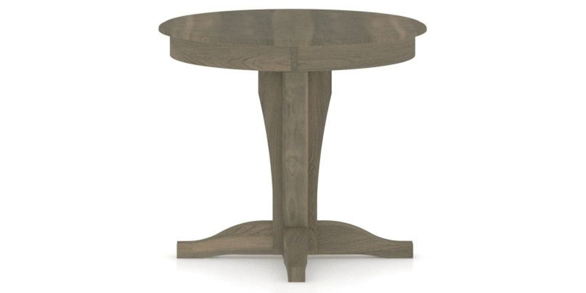 Canadel XC Dining Table in Shadow, side view