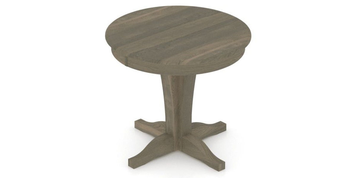 Canadel XC Dining Table in Shadow, view from above