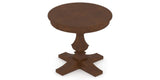 Canadel TP Dining Table in Cognac Washed, view from above