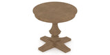Canadel TP Dining Table in Pecan Washed, view from above