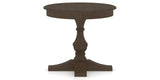 Canadel TP Dining Table in Hazelnut Washed, side view