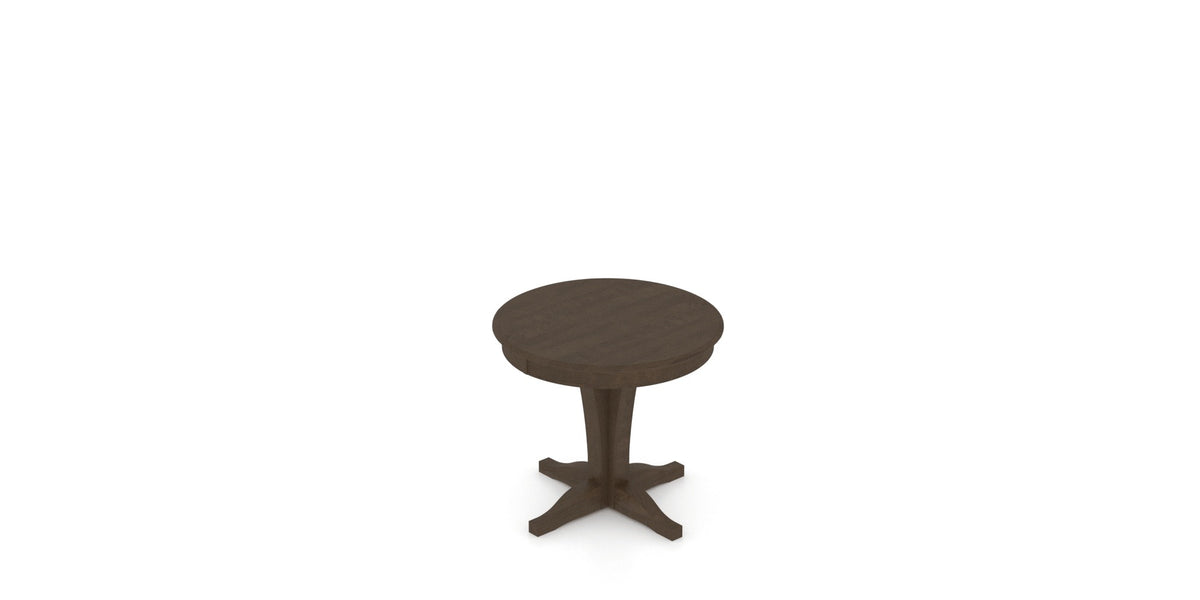 Canadel XC Dining Table in Hazelnut Washed, view from above