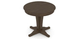 Canadel XC Dining Table in Hazelnut Washed, view from above