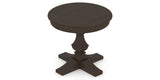Canadel TP Dining Table in Davy's Grey, view from above