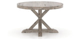 Canadel Loft Round Dining Table 4848 in Shadow, side view