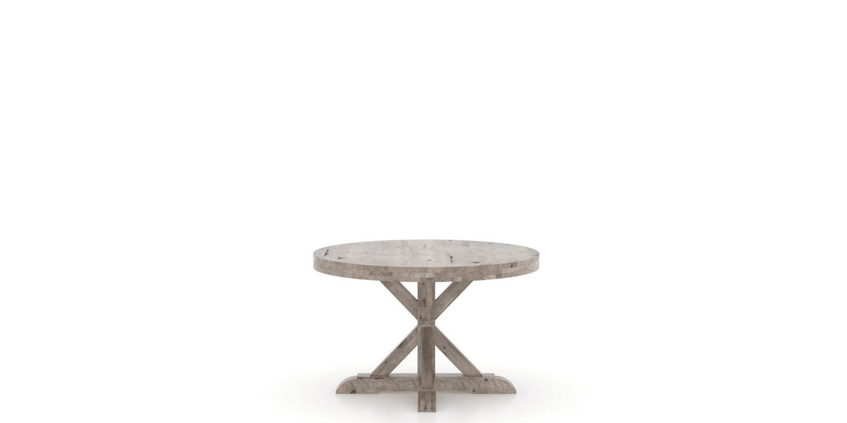 Canadel Loft Dining Table 4848 in Shadow, side view