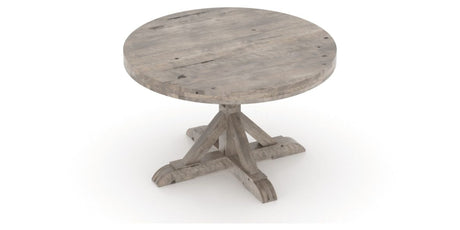 Canadel Loft Round Dining Table 4848 in Shadow, view from above