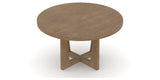 Canadel Modern Round Dining Table 5454 with MK Base in Small Size, view from above