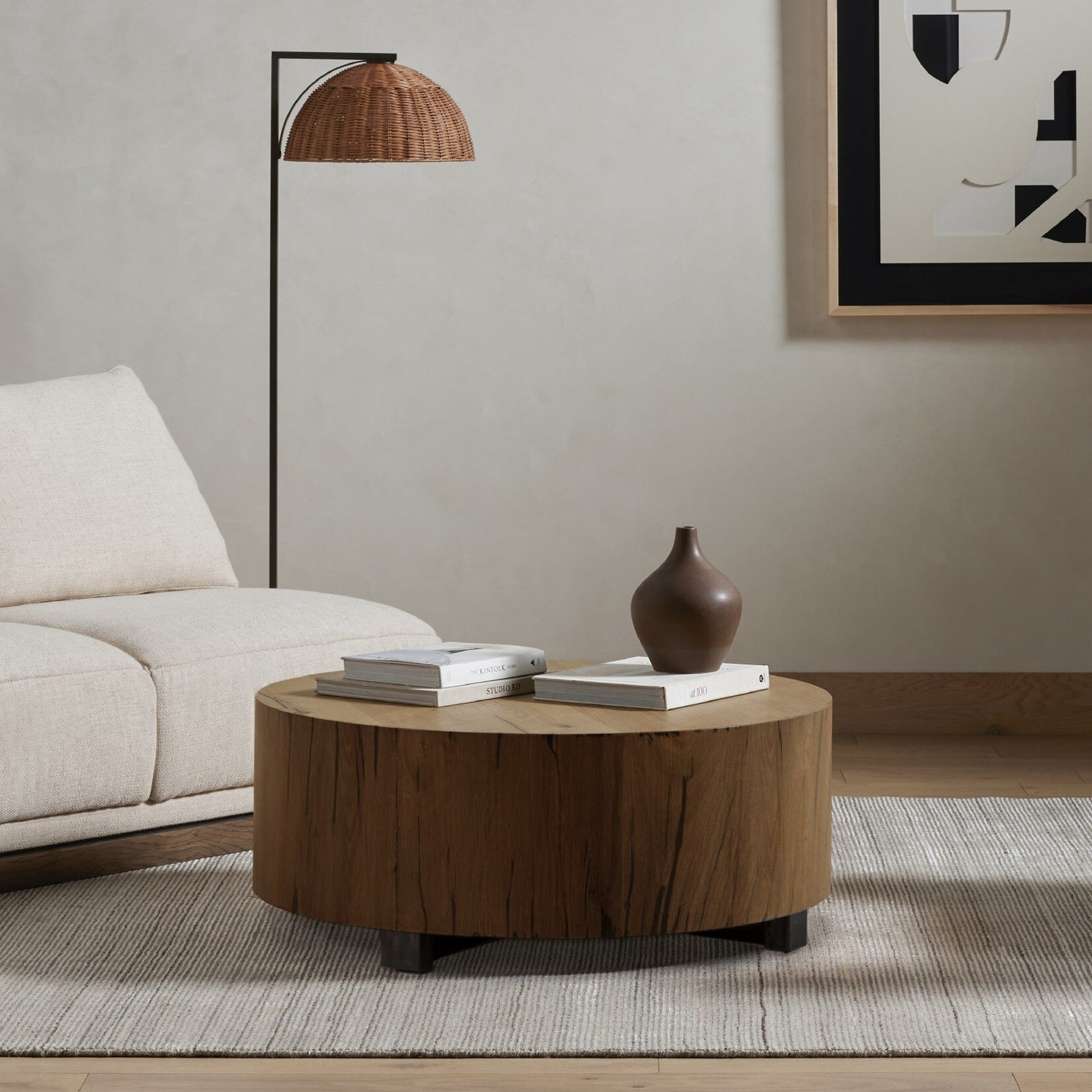 Hudson Round Coffee Table