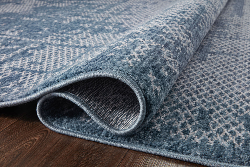 Vance Rug 01 | Denim / Dove