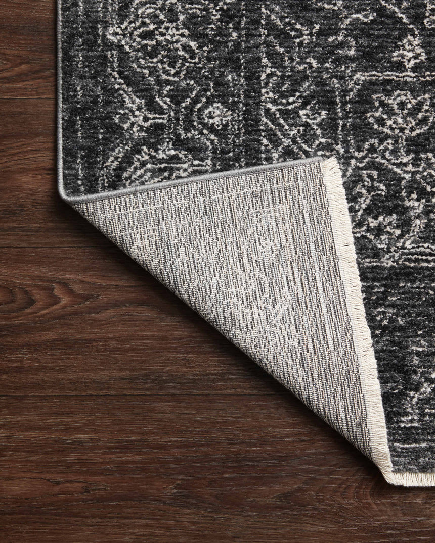 Vance Rug 03 | Charcoal / Dove