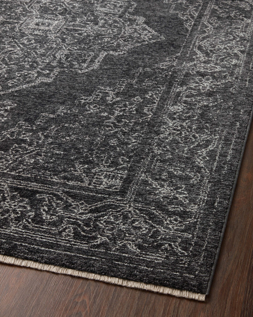Vance Rug 03 | Charcoal / Dove