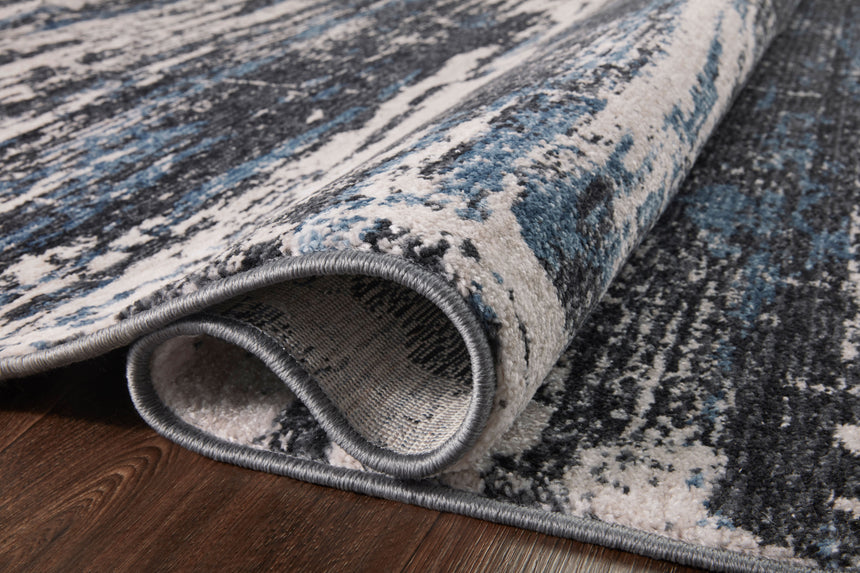 Vance Rug 04 | Charcoal / Dove