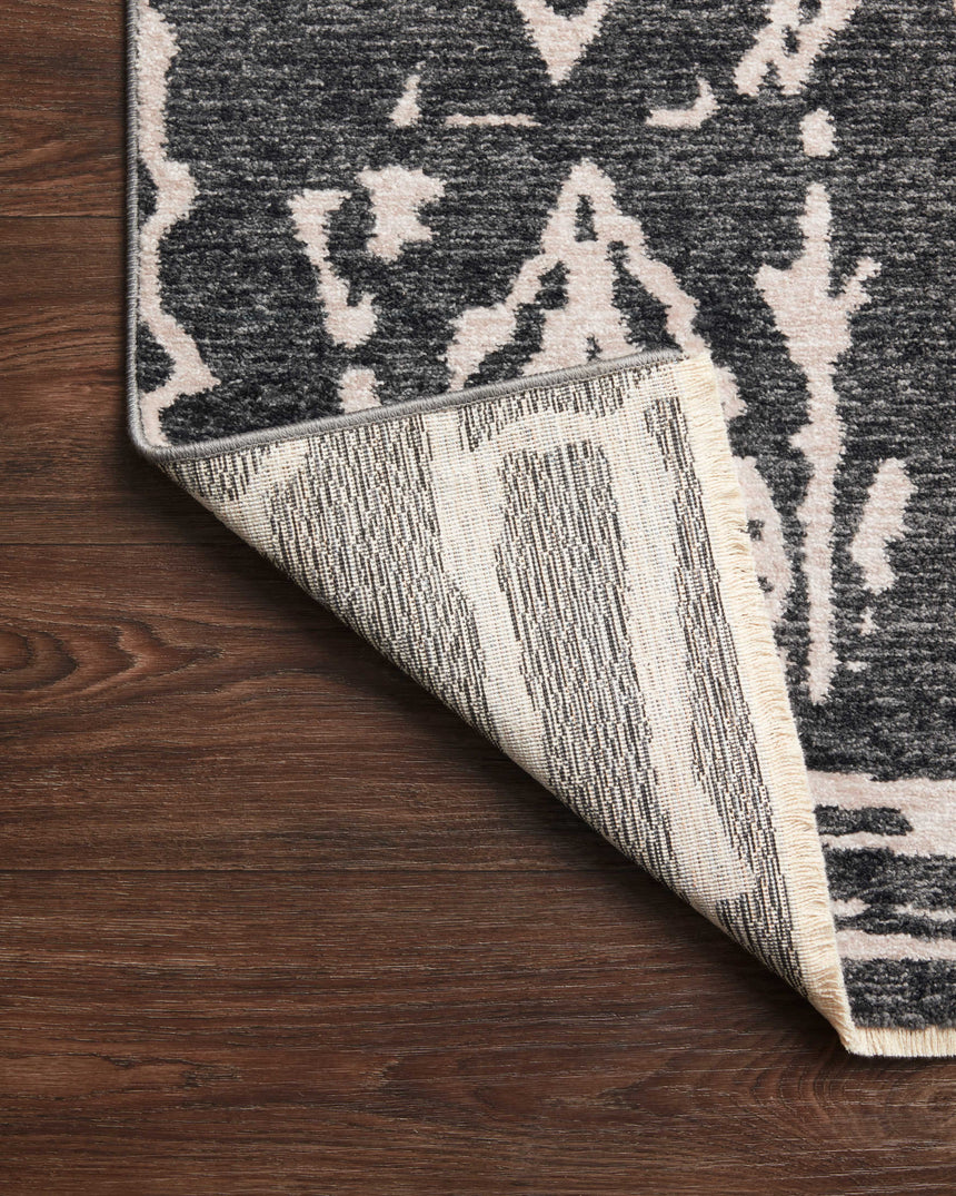 Vance Rug 07 | Charcoal / Dove