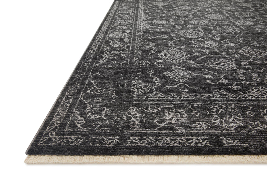 Vance Rug 09 | Charcoal / Dove