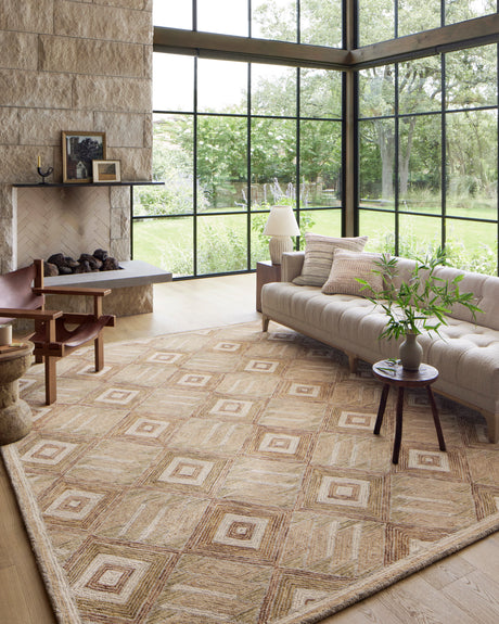 Varena Rug 01 | Sand / clay