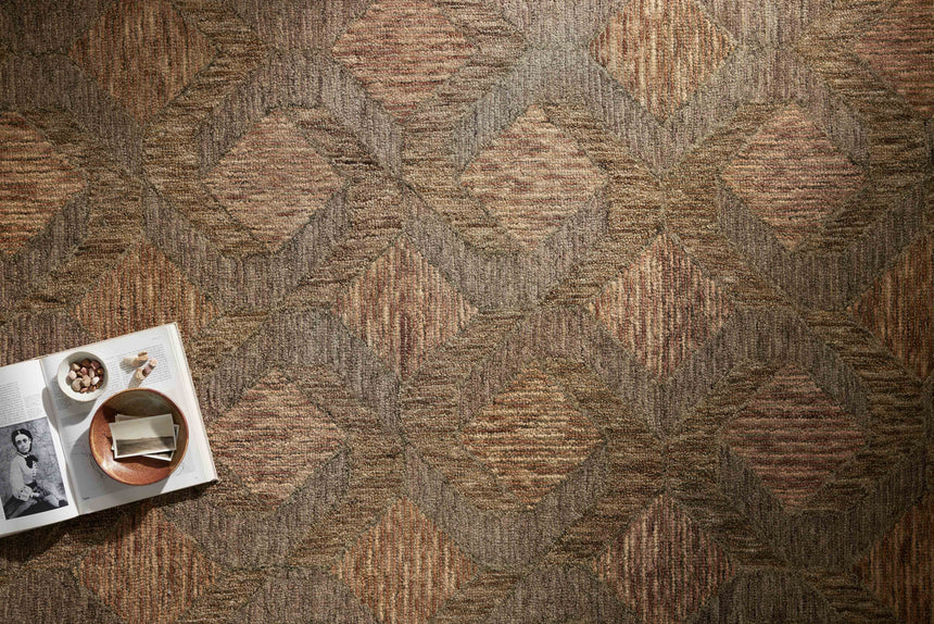 Varena Rug 03 | Rust / Bark