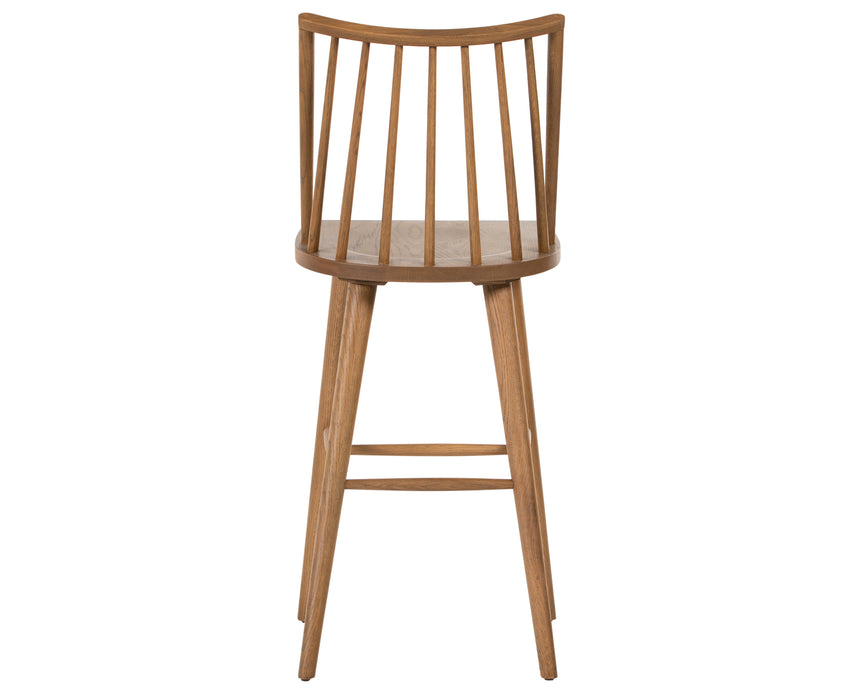 Sandy Oak (Bar Height) | Lewis Windsor Bar/Counter Stool | Valley Ridge Furniture