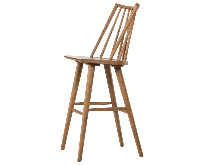 Sandy Oak (Bar Height) | Lewis Windsor Bar/Counter Stool | Valley Ridge Furniture