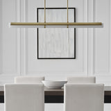 Precision Large Linear Chandelier