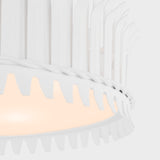 Leslie 21" Semi-Flush