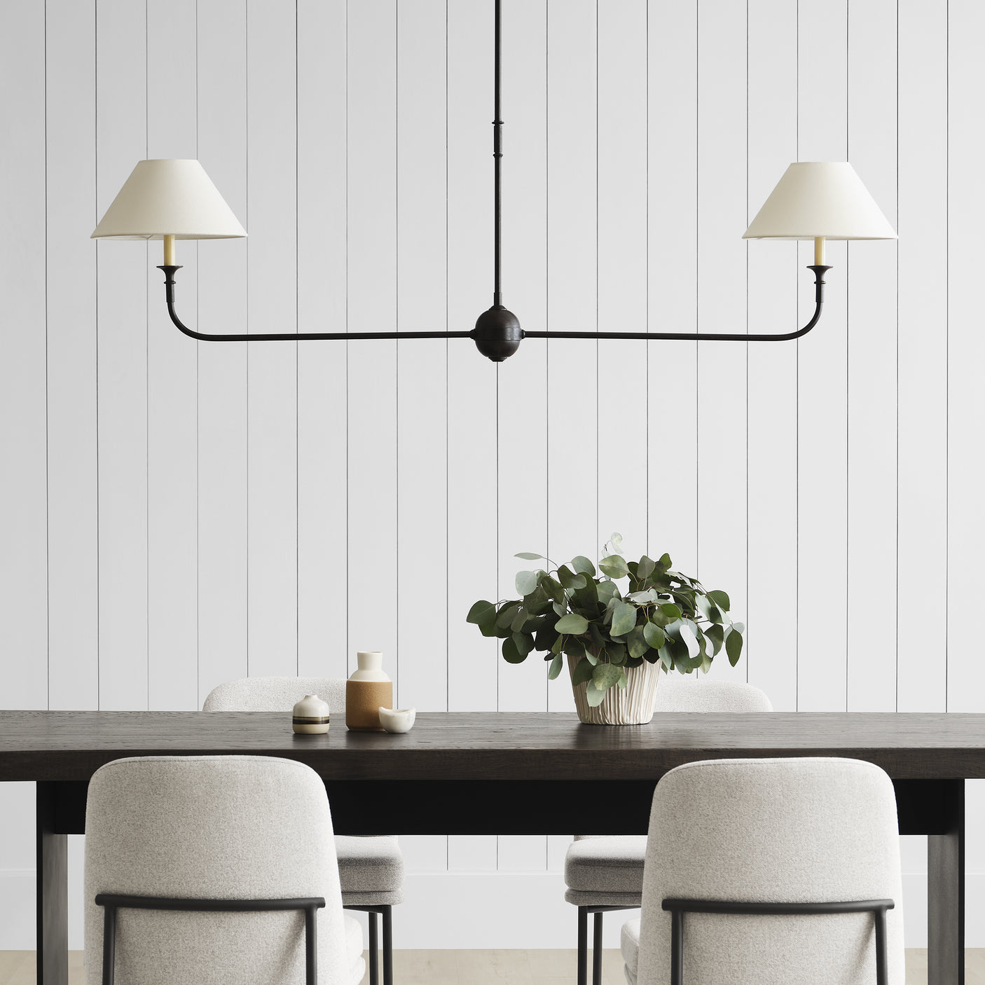 Piaf Large Two Light Linear Pendant