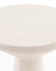 Parchment White Concrete | Ravine Concrete Accent Tables, Set of 2 | Valley Ridge Furniture