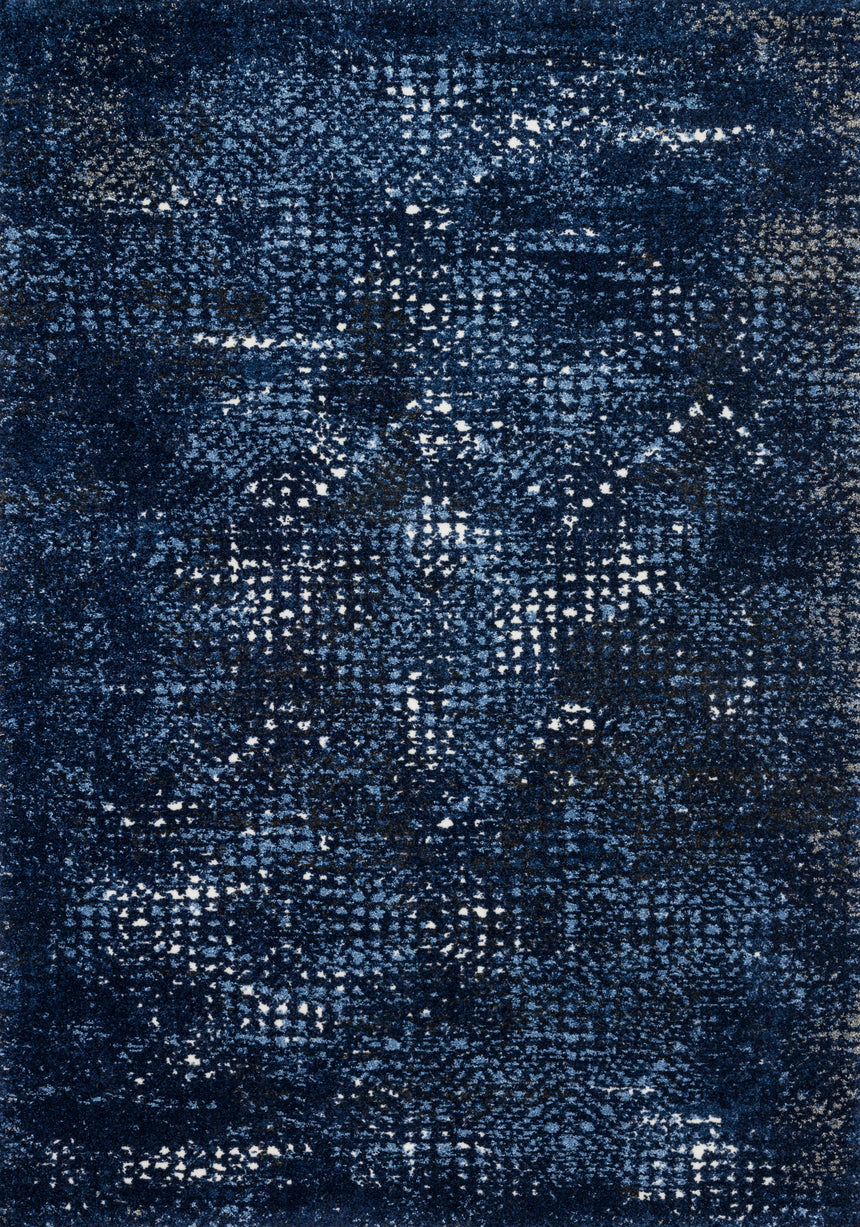 Viera Rug 08 | Dark Blue / Light Blue