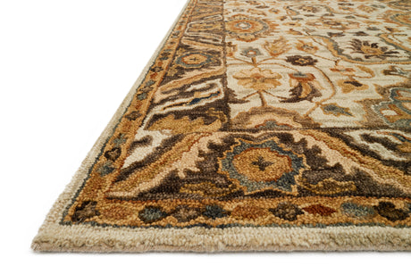 Victoria Rug 02 | Ivory / Dk Taupe