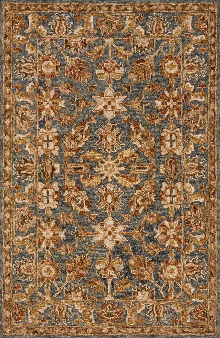 Victoria Rug 05 | Slate / Slate
